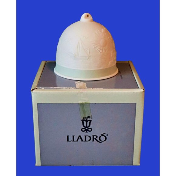 Lladro Collectors Society Fine Bisque Porcelain Summer Bell #7614 Handmade Spain - Picture 1 of 5